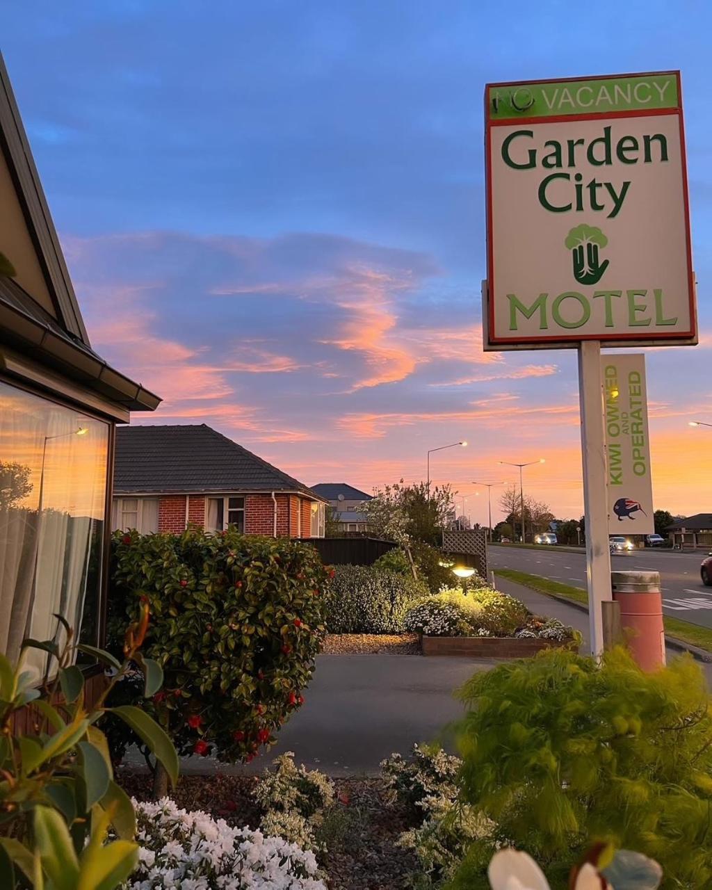 Garden City Motel Christchurch Exteriör bild
